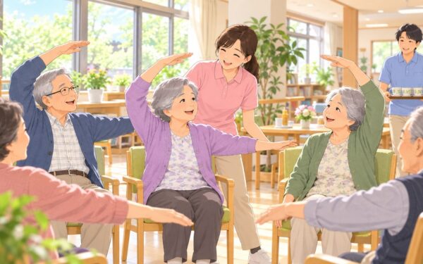 デイサービスとは｜1日の流れ・費用の目安・デイケアとの違い