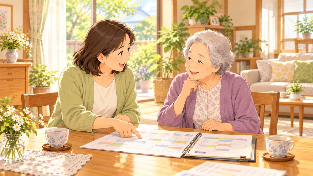 要介護1でデイサービスは週何回使える？｜限度額から考える
