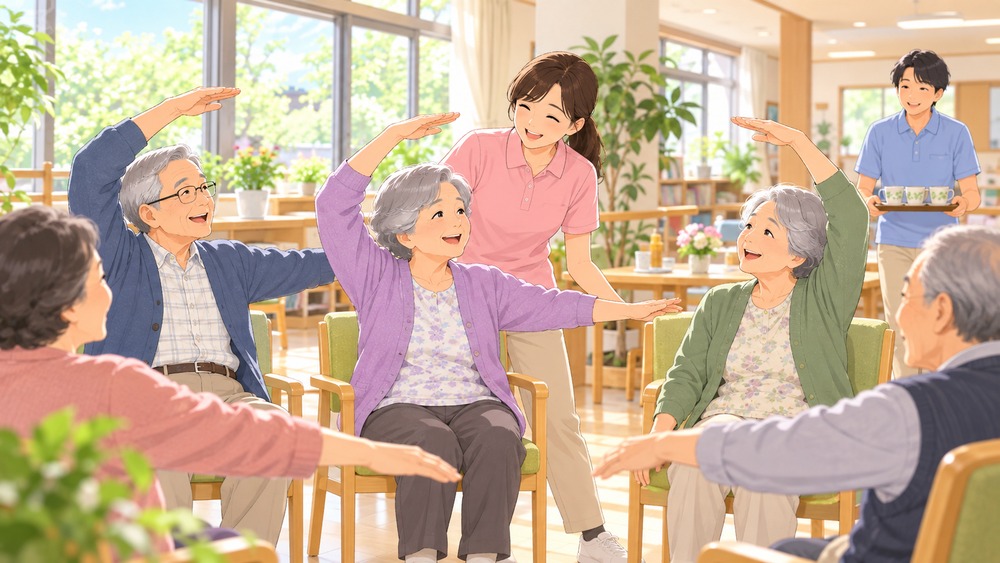 デイサービスとは｜1日の流れ・費用の目安・デイケアとの違い