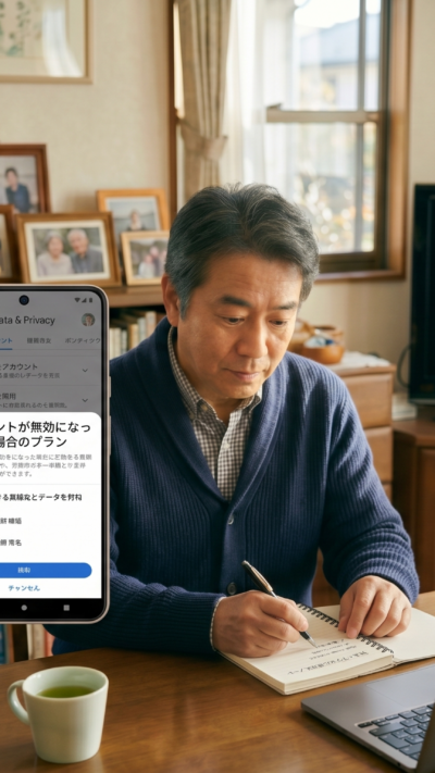 Apple・Googleの故人アカウント機能で家族にデータを残す方法