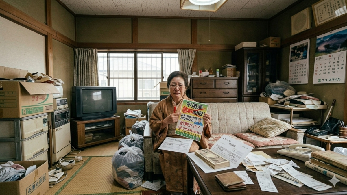 「無料で不用品回収」のチラシは要注意｜高額請求トラブルから身を守る方法