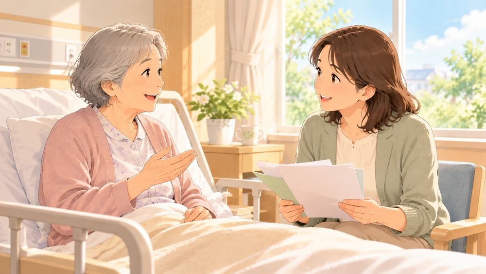 入院中でも要介護認定を申請できる？｜退院に備える進め方