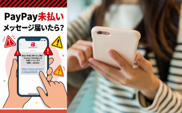 PayPay送金詐欺メールに注意！URLから送金画面を開かせる新手口